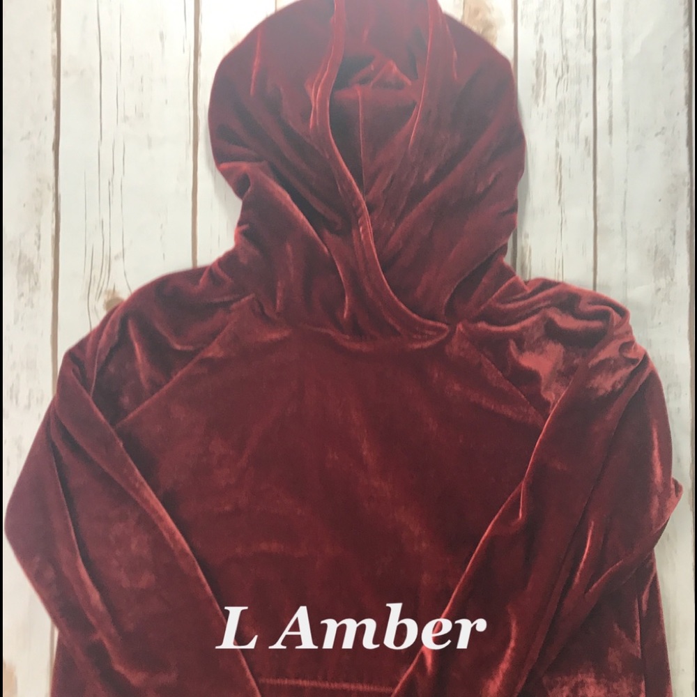 Lularoe VELVET Amber Hoodie NWT